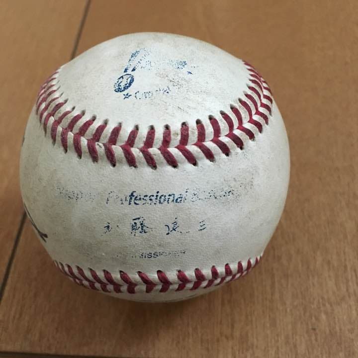 中日ドラゴンズ 岩瀬選手 直筆サインボール