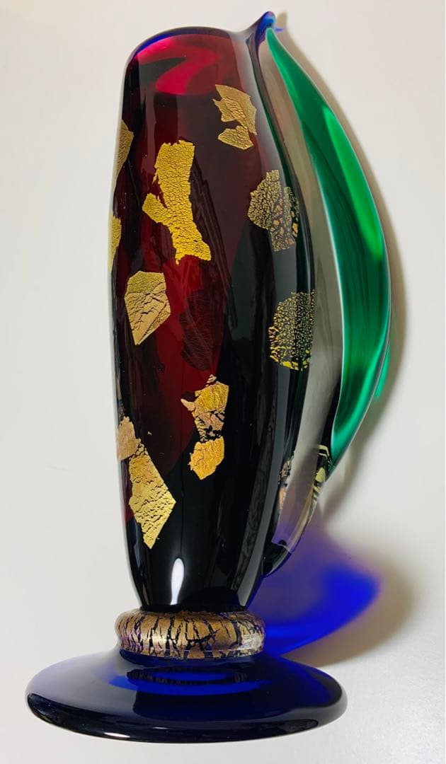 ガラス花瓶　作者不明大珍品