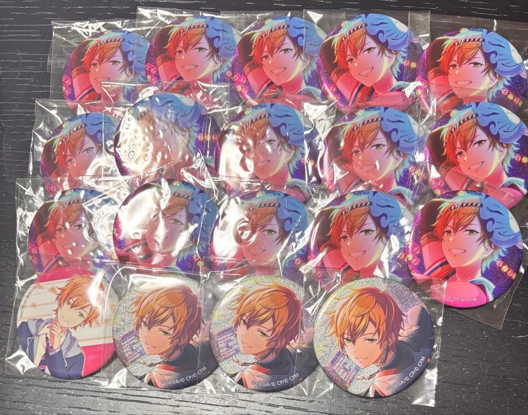 東雲彰人 グリッター缶バッジ