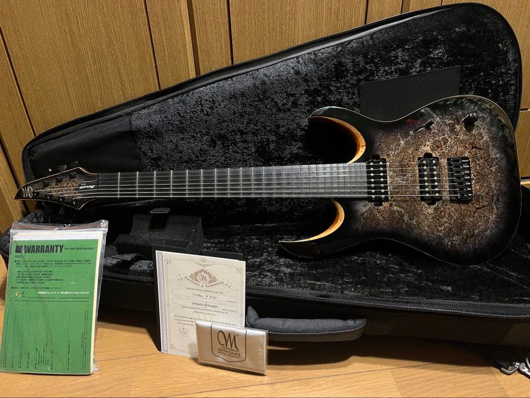 s*n様 MAYONES Duvell Elite 7 Burl Maple T