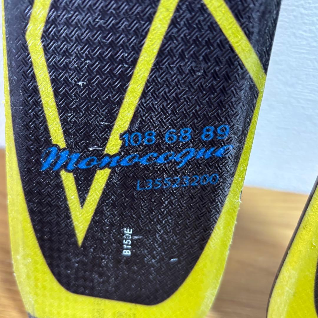 ジュニアスキーセット　ストック付　Salomon 120cm 23-23.5cm