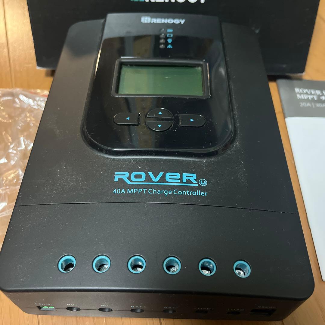 発電機・ポータブル電源 RENOGY ROVER 40A MPPT Charge Controller