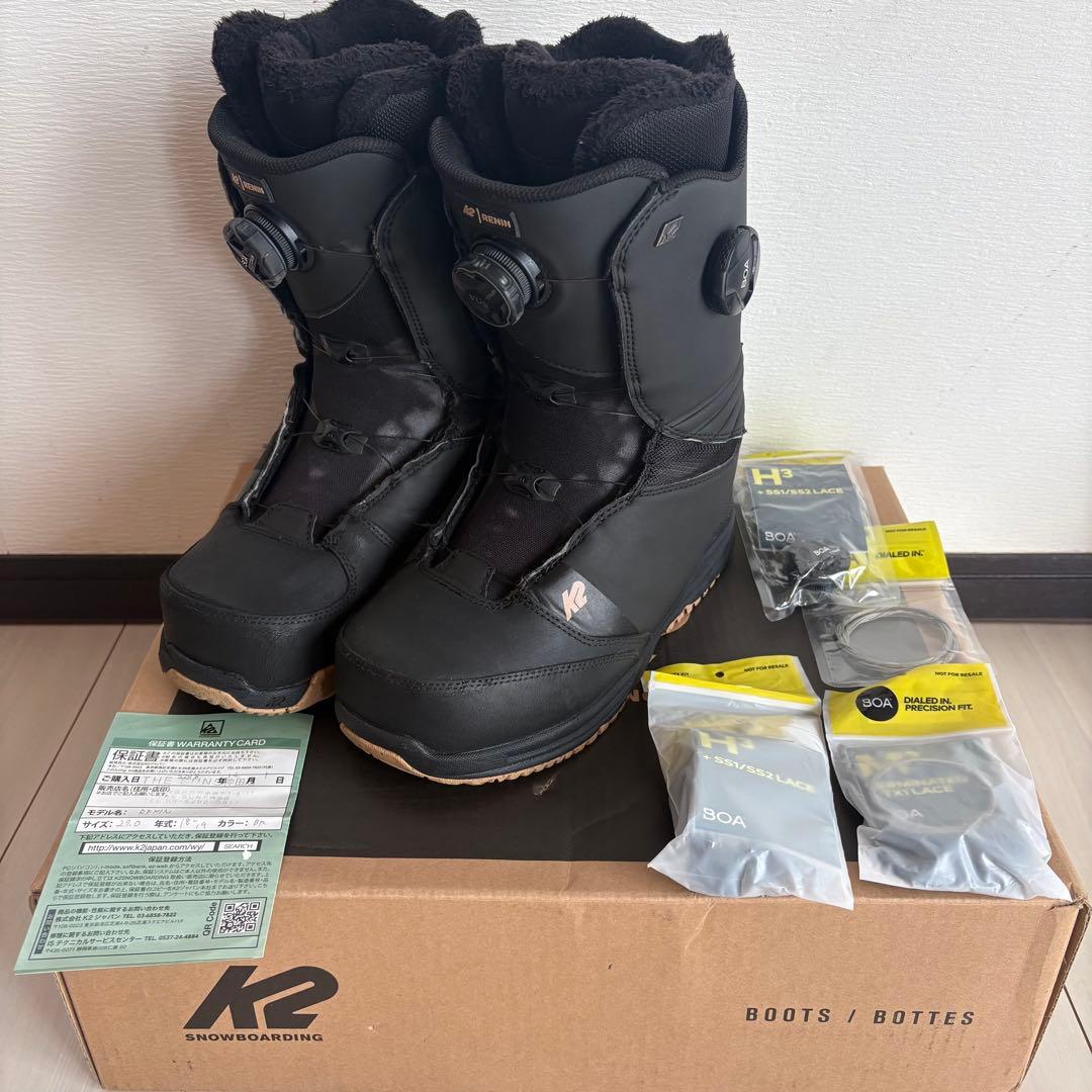 週末値引き中！ K2 RENIN 27cm 【BOA新品付き】
