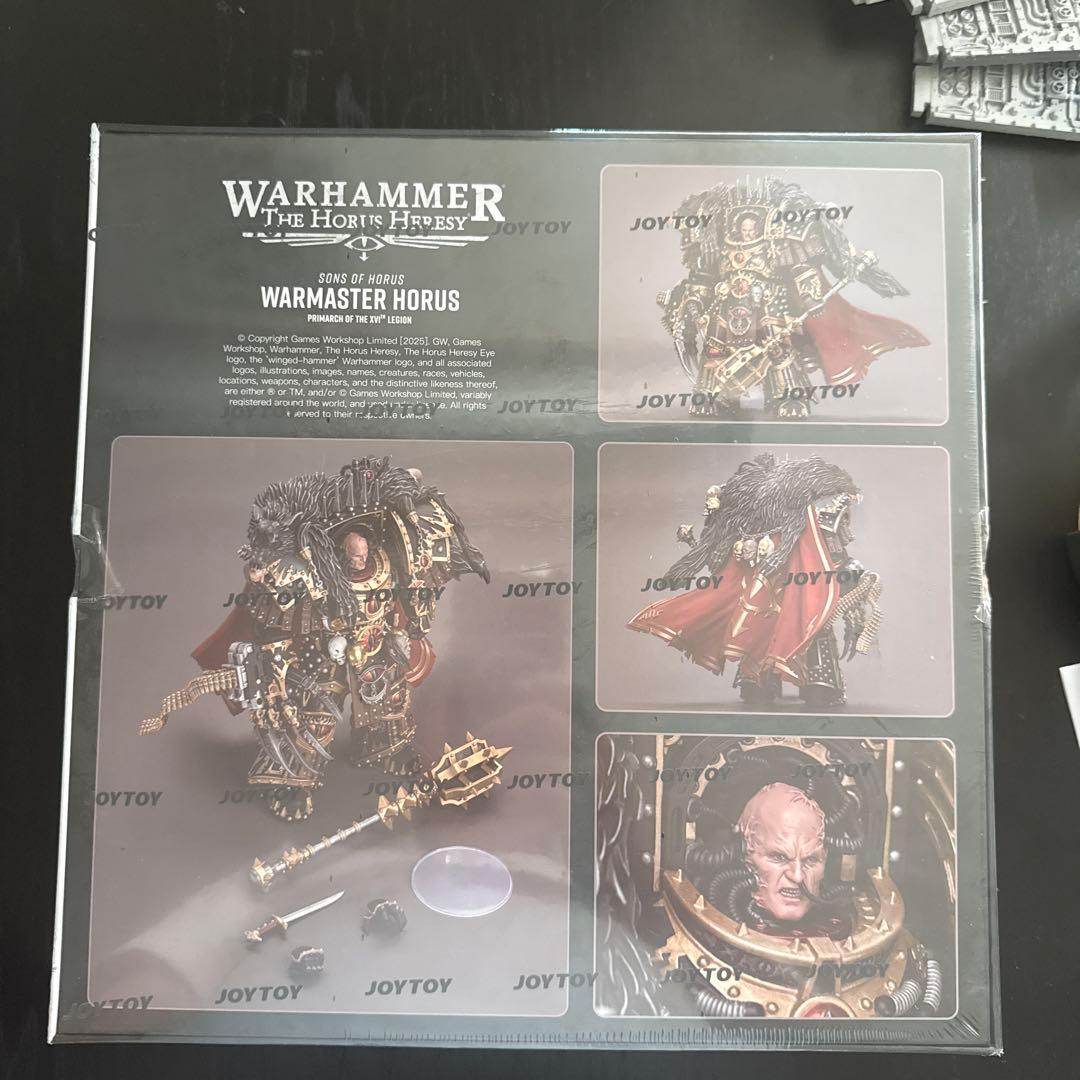 JOYTOY ウォーハンマー40K WARMASTER HORUS フィギュア