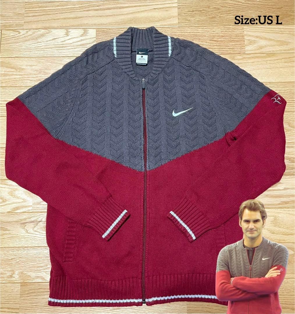 海外限定 Nike RF カーディガン 上海マスターズ 2014 US Lサイズ