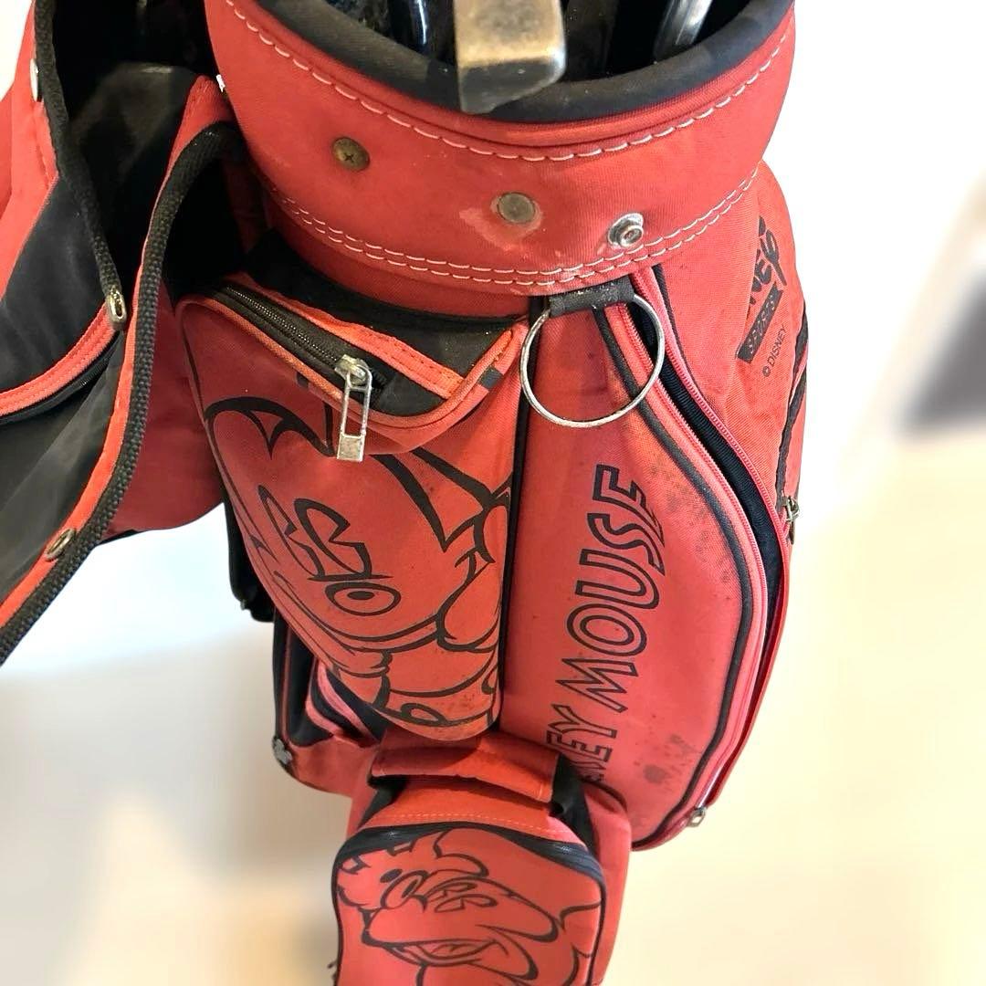 メンズ初心者★ゴルフクラブセット★8本　ミッキーマウス