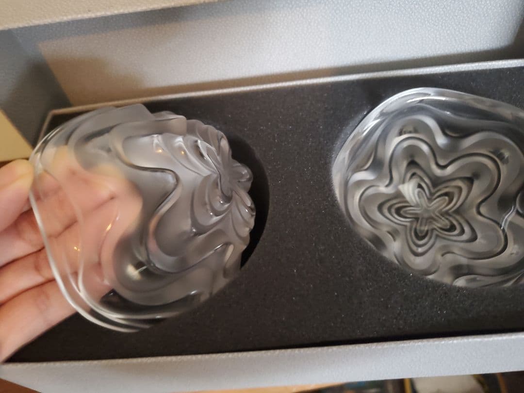 lalique LALIQUE ラリック ヴィブラシオン 小物入れ