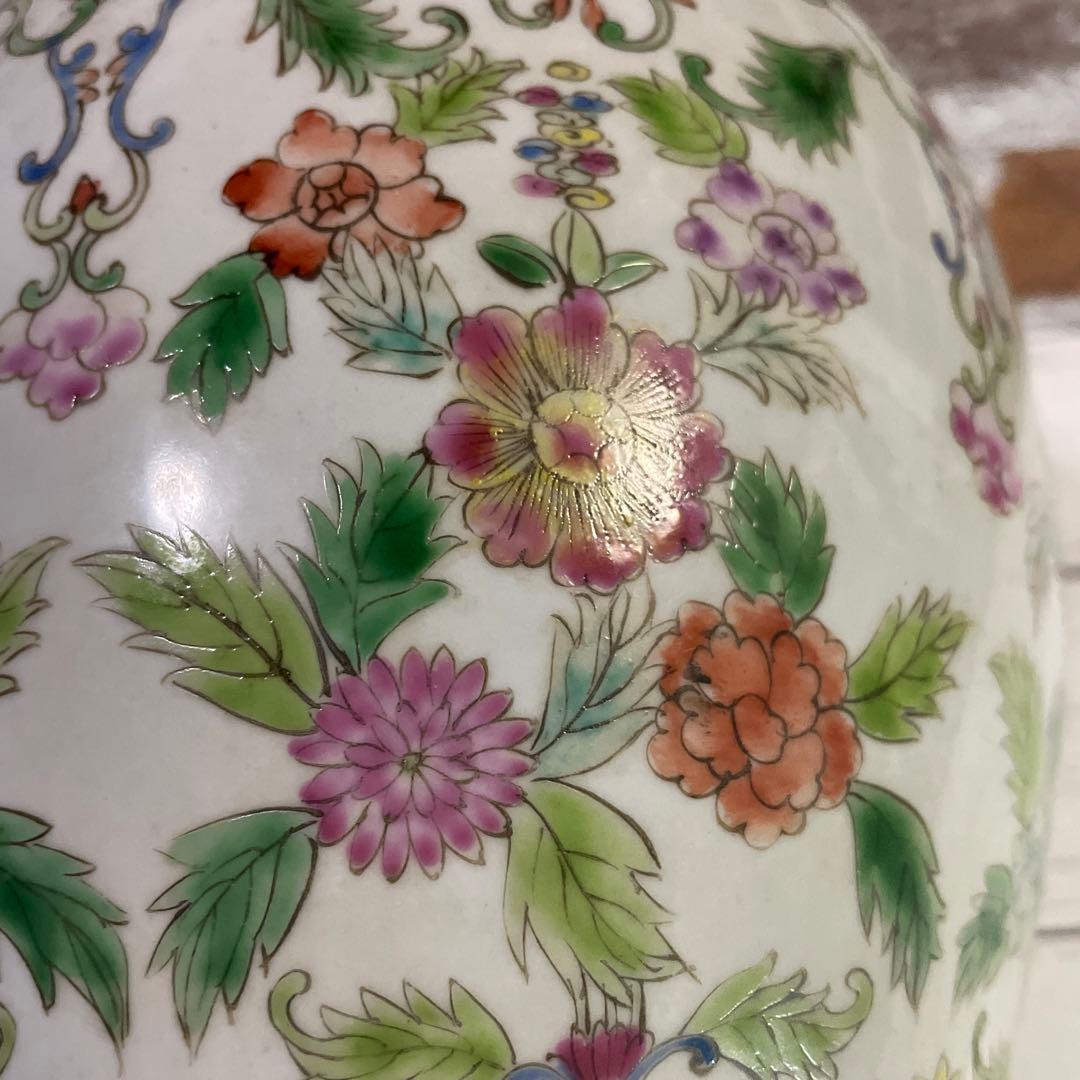 お値下げ 中国陶器 花瓶 花器 陶芸