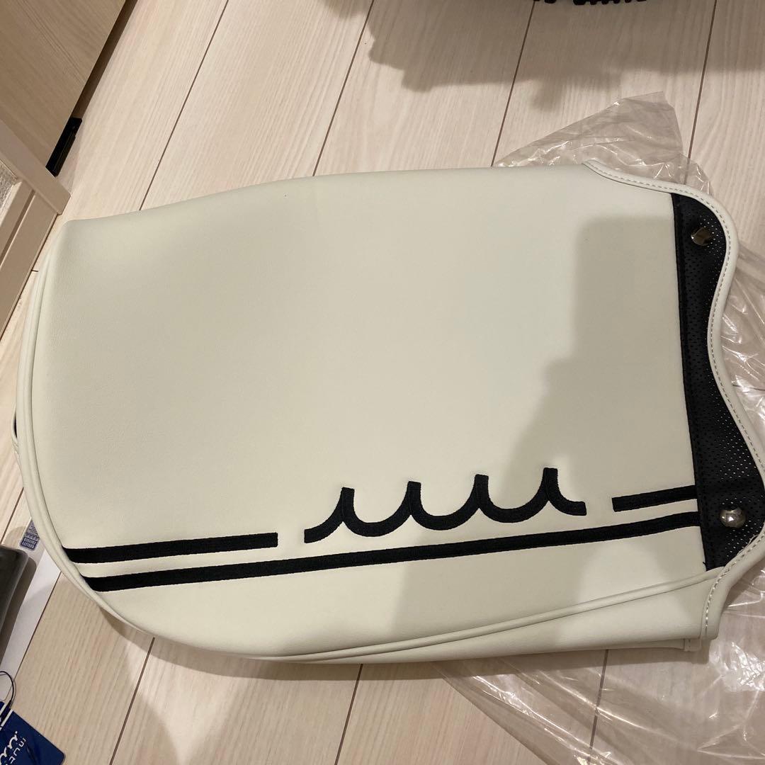 MUTA MARINE ムータマリンゴルフバッグ ホワイト/ブラック