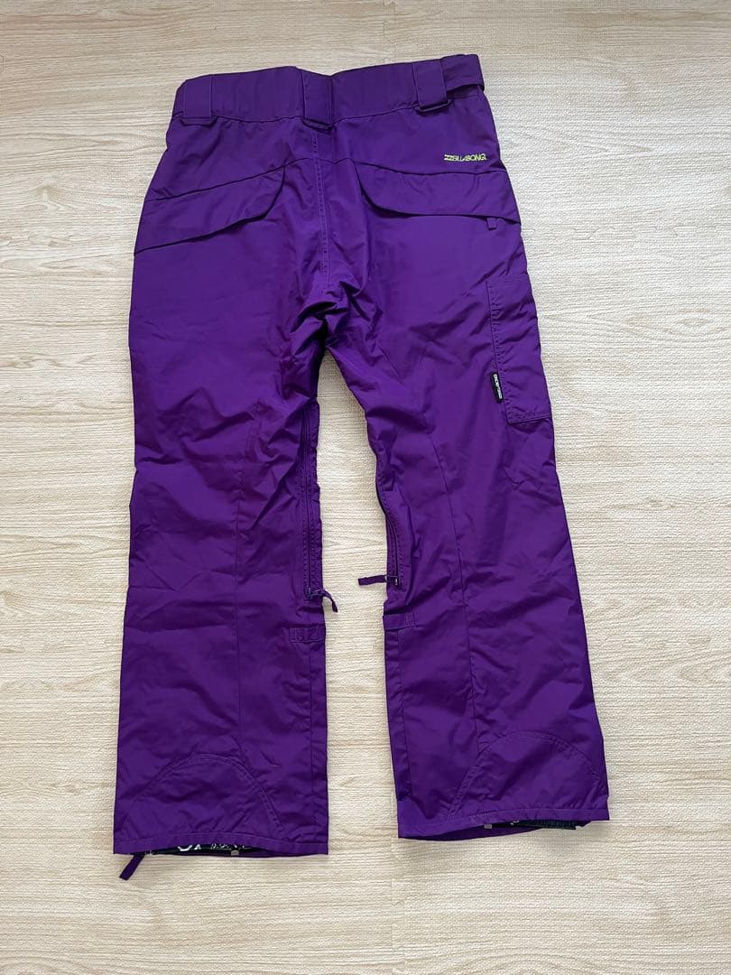 Billabong メンズ　スノーボードウェア 紫色　新品未使用　試着のみ