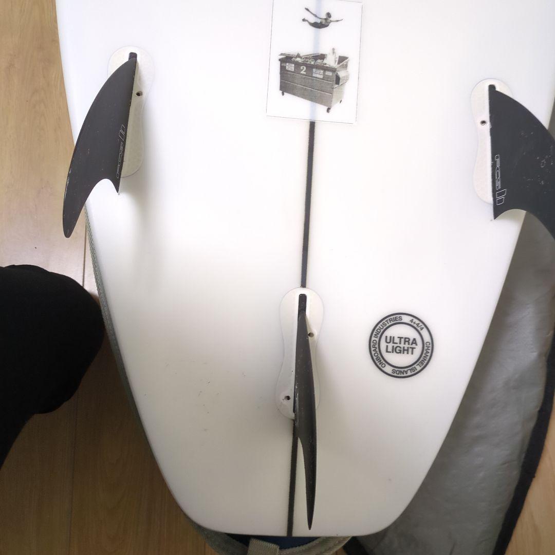 dumpStarDiver2 5'8\" ショートボード