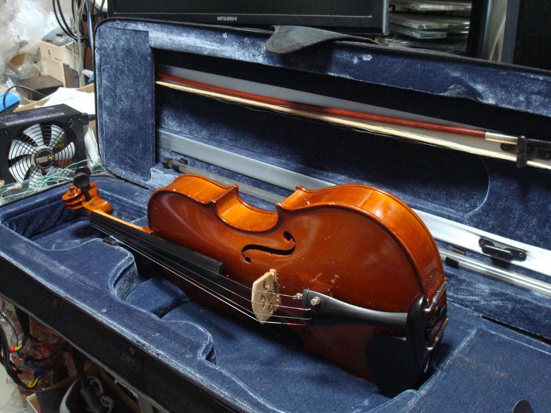 イタリア製 4/4 Cremona Fecit Anno Domini 19送無