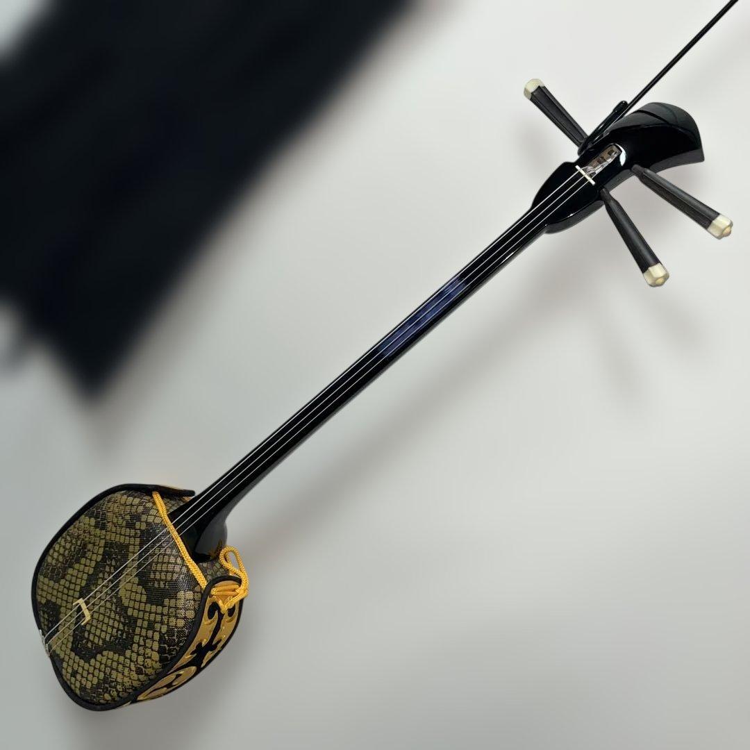 沖縄三線本体・収納布袋付き　超美品新品★最終値下げ★