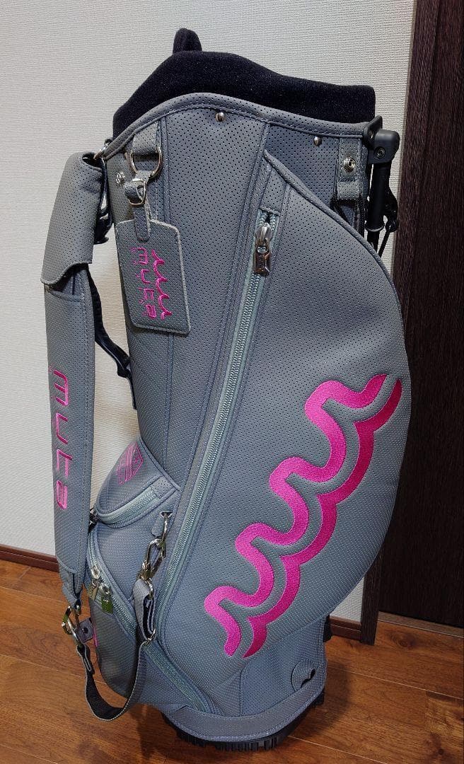 muta・ムータマリン　エシカルレザー　スタンド式　キャディバッグ