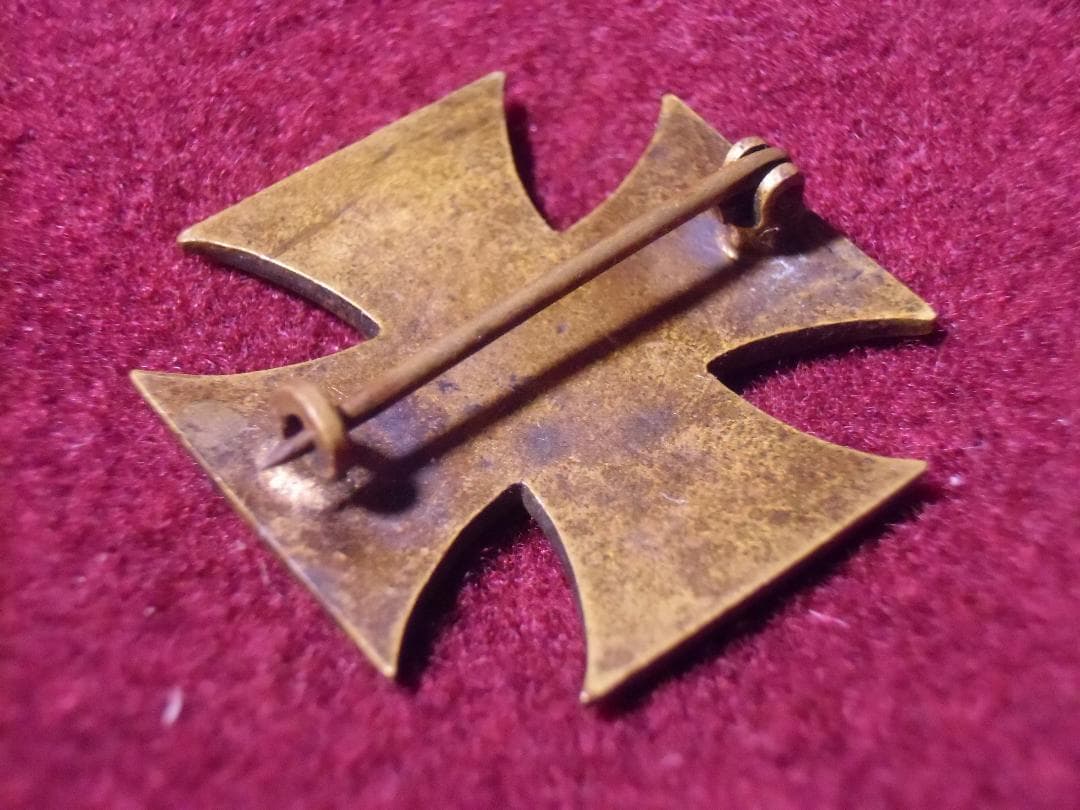 Ｗ帝政ドイツ軍/プロイセン王国＊鉄十字勲章＊ブローチ（実物）