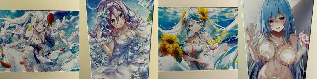 イラストレーターみこ氏直筆サイン入りアクリルボード&more