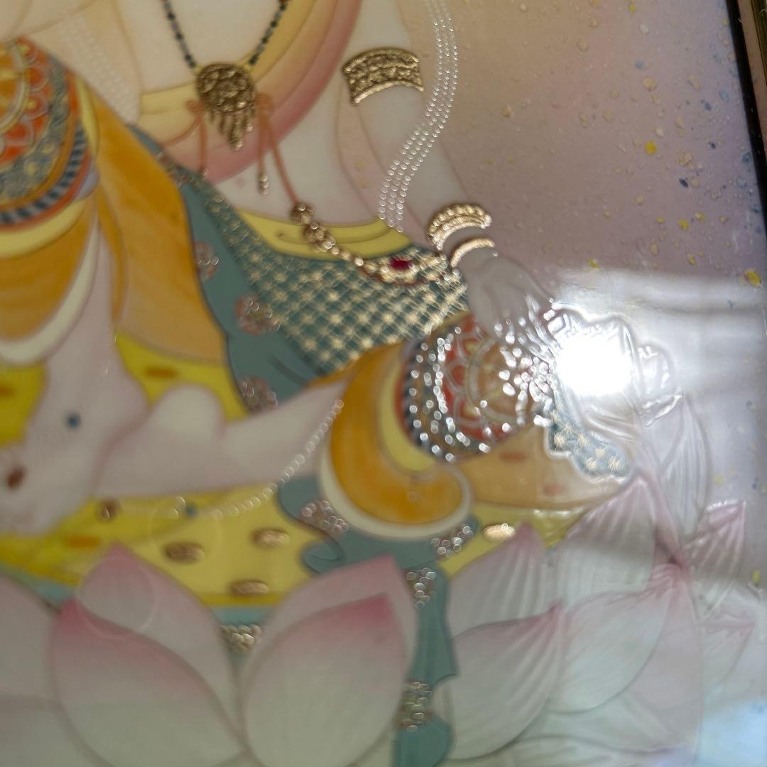 草場一壽さん　「弥勒菩薩」　シルクレ