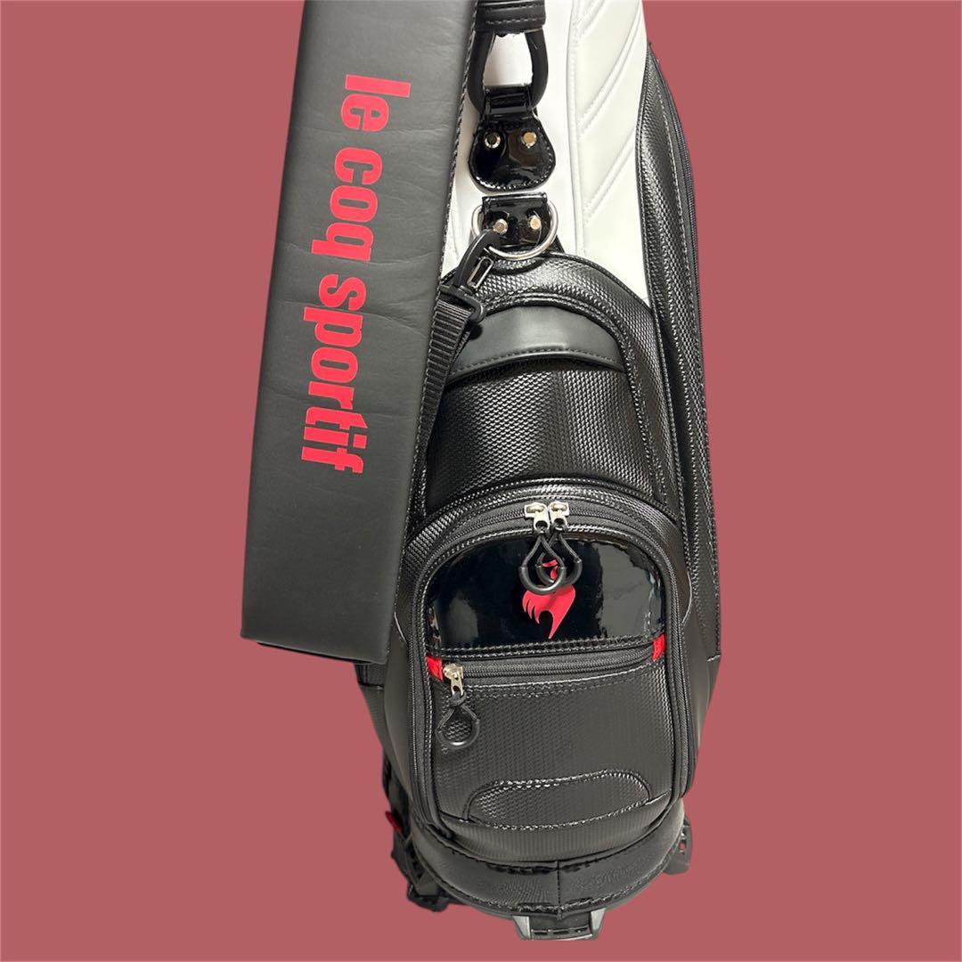 le coq sportif ブラックゴルフバッグ