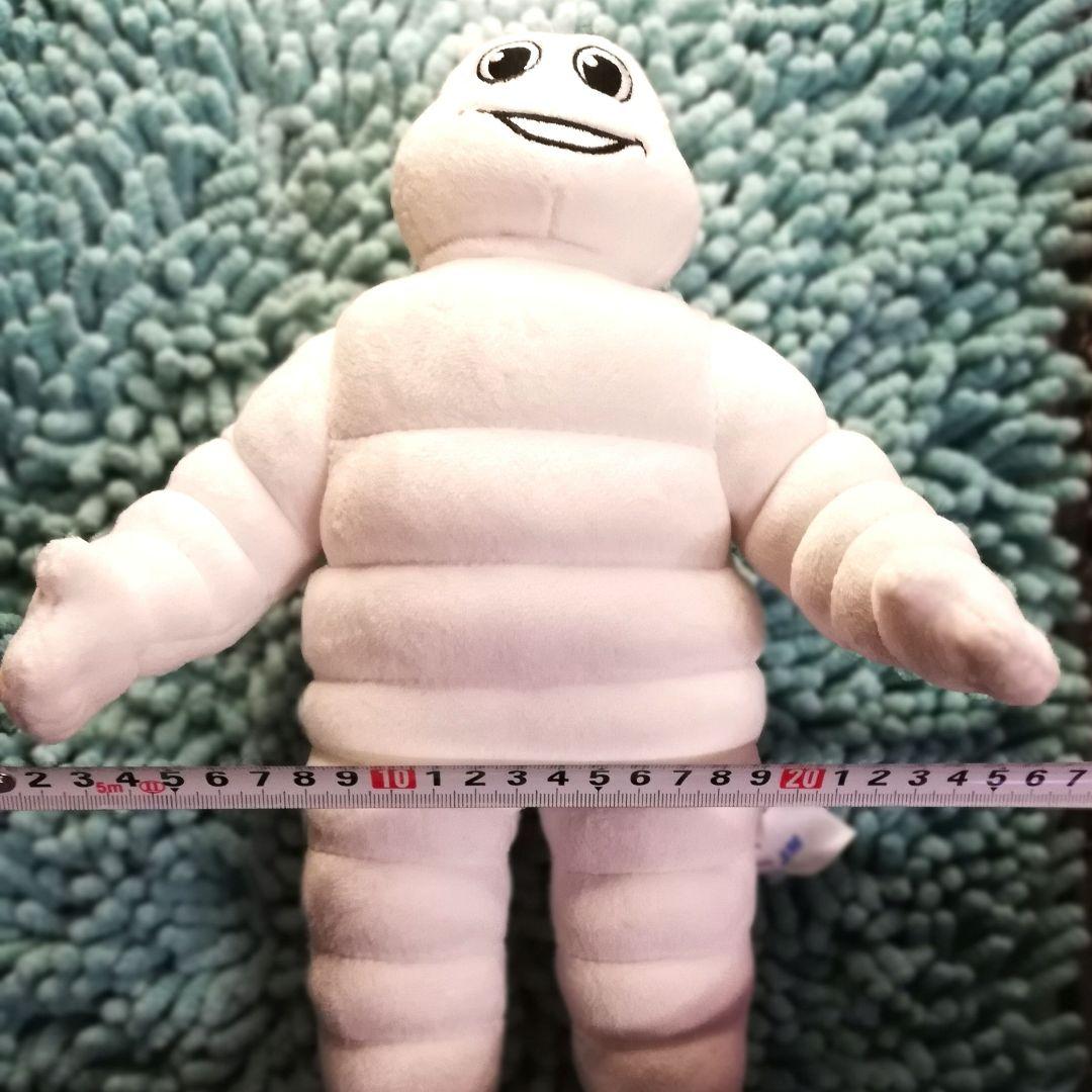 非売品 ビバンダム ミシュランマン ぬいぐるみ 約30cm ホワイト