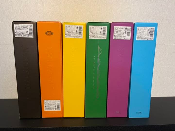 【未開栓】マッカラン エディションシリーズ6本セット（個人整理品）