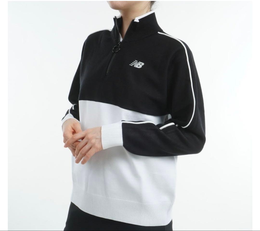 ニューバランス ゴルフ レディース ハーフジップス ニット