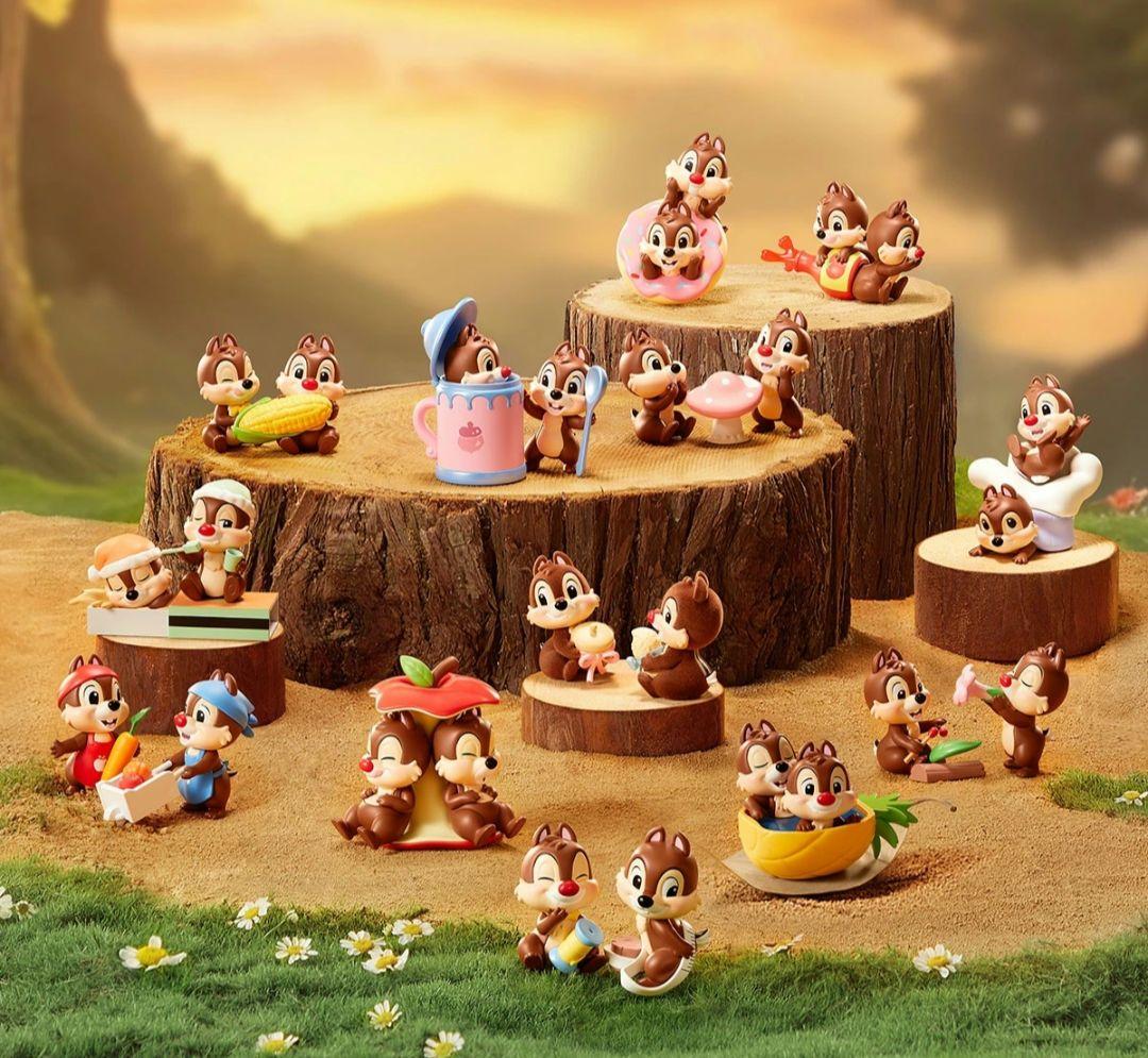 POP MART チップとデール　12箱入　フィギュア　ディズニー　りす