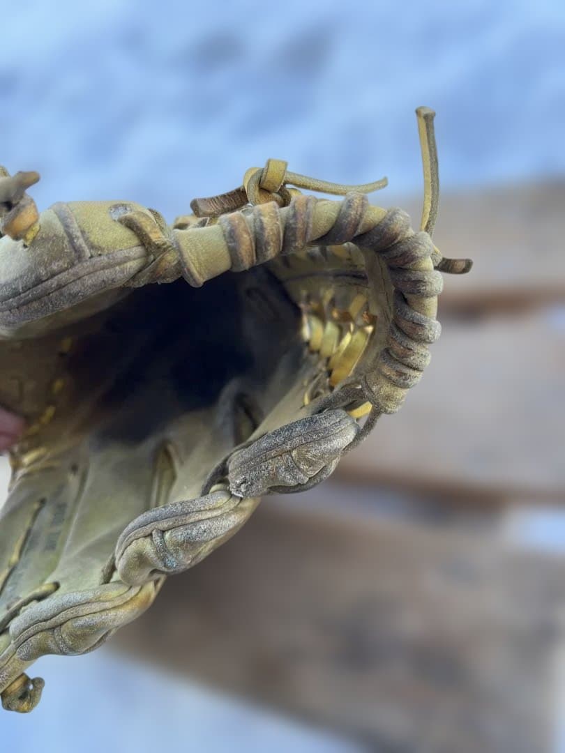 シュアプレイ SURE PLAY 硬式 投手用グラブグローブレザーベージュ