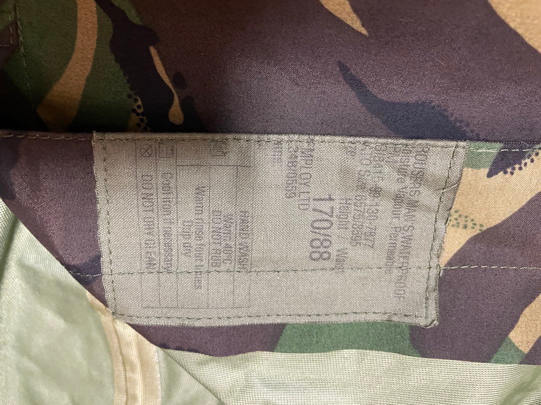 イギリス軍　コンバットジャケット上下セット　パンツ　サバゲー