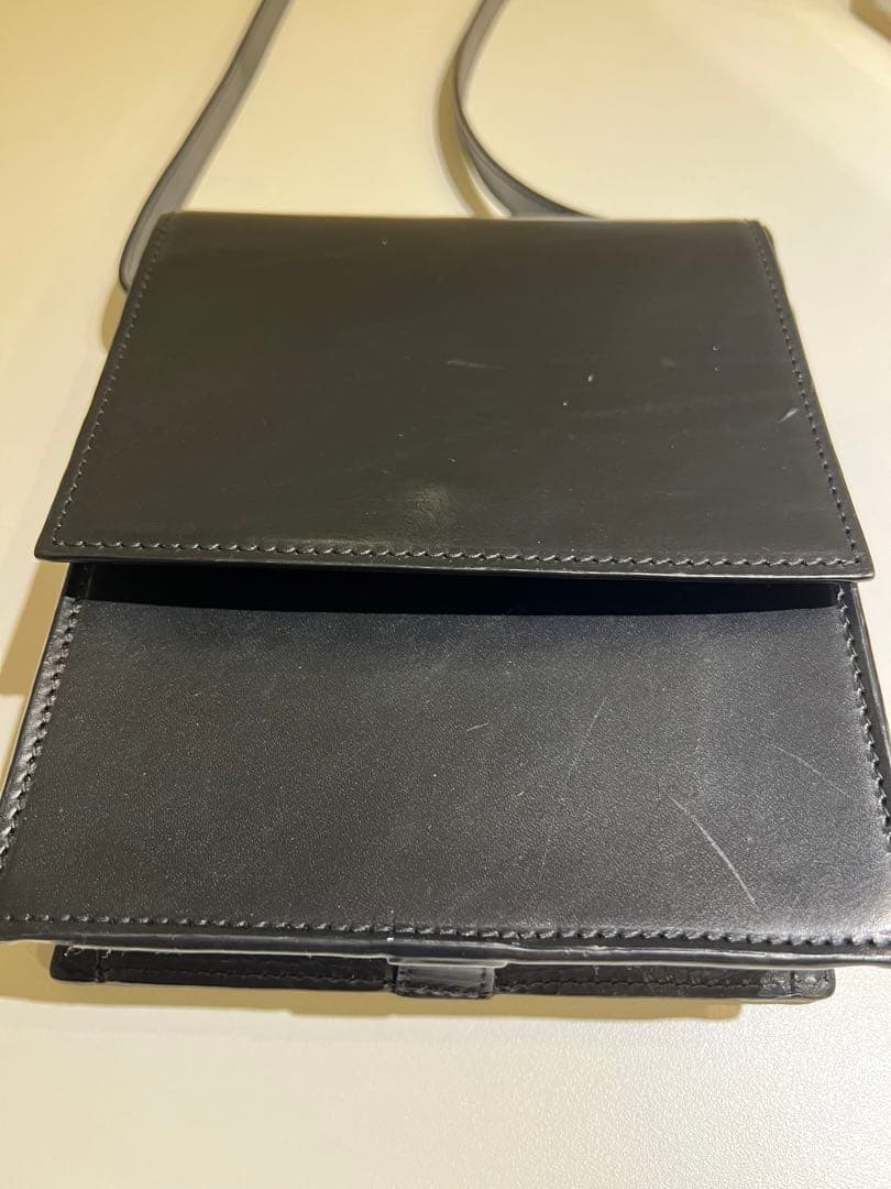 ルメール スモールサッチェルバッグ ブラック