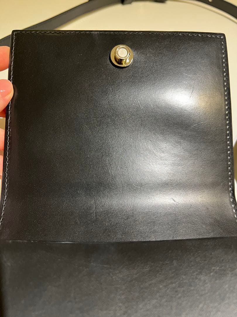 ルメール スモールサッチェルバッグ ブラック