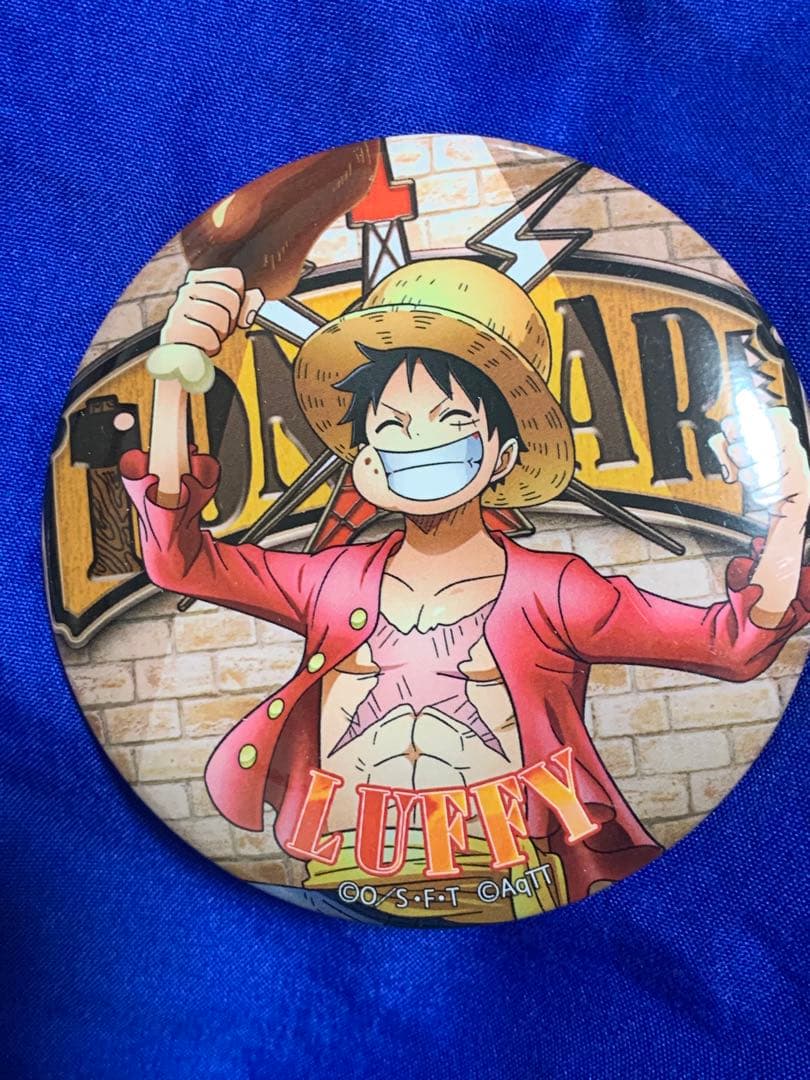 【7種セット】ワンピース東京タワー ルフィ 缶バッジ