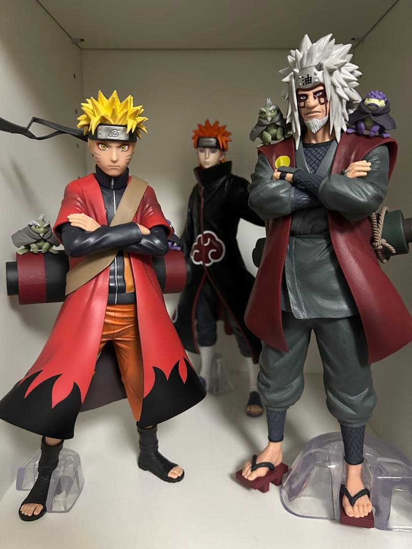 NARUTO1番くじ A賞 ナルト仙人 C賞ペイン E賞自来也