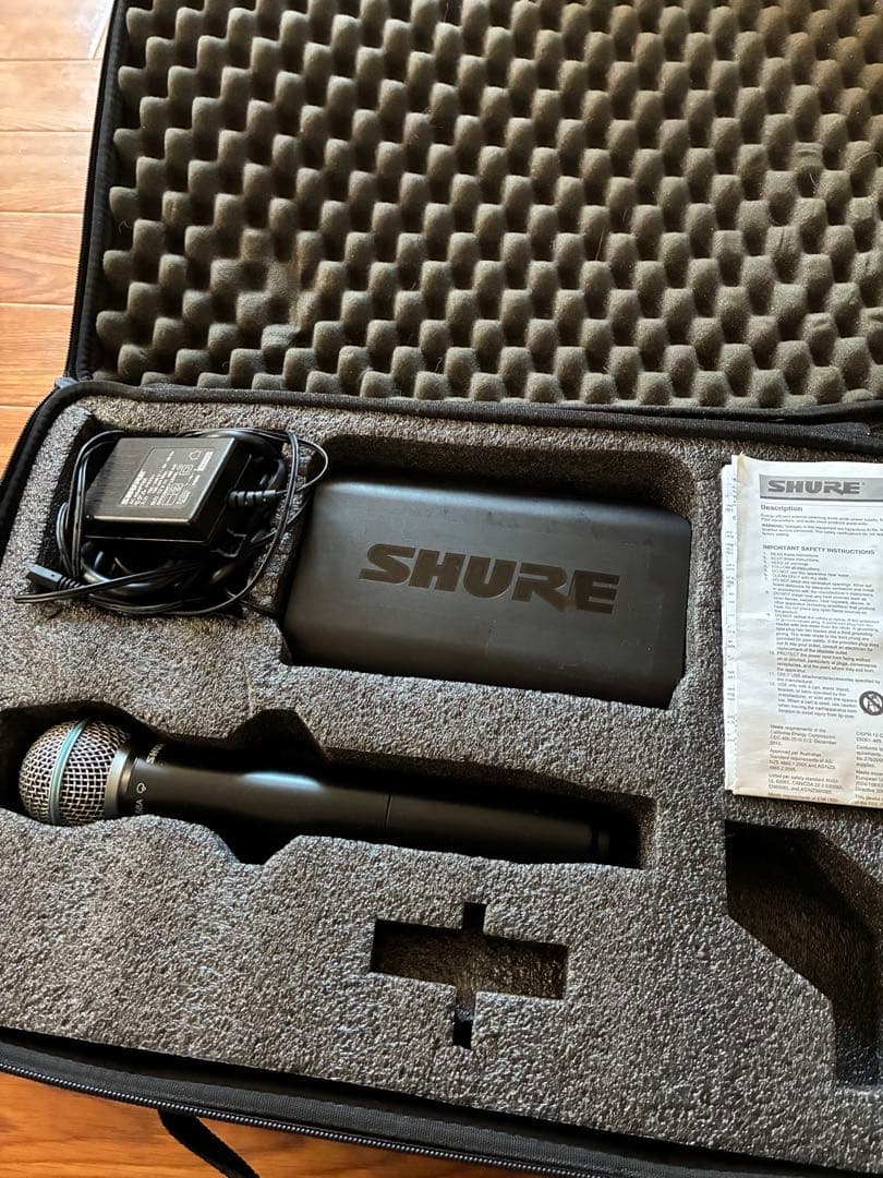 SHURE ワイヤレスマイク SM58A