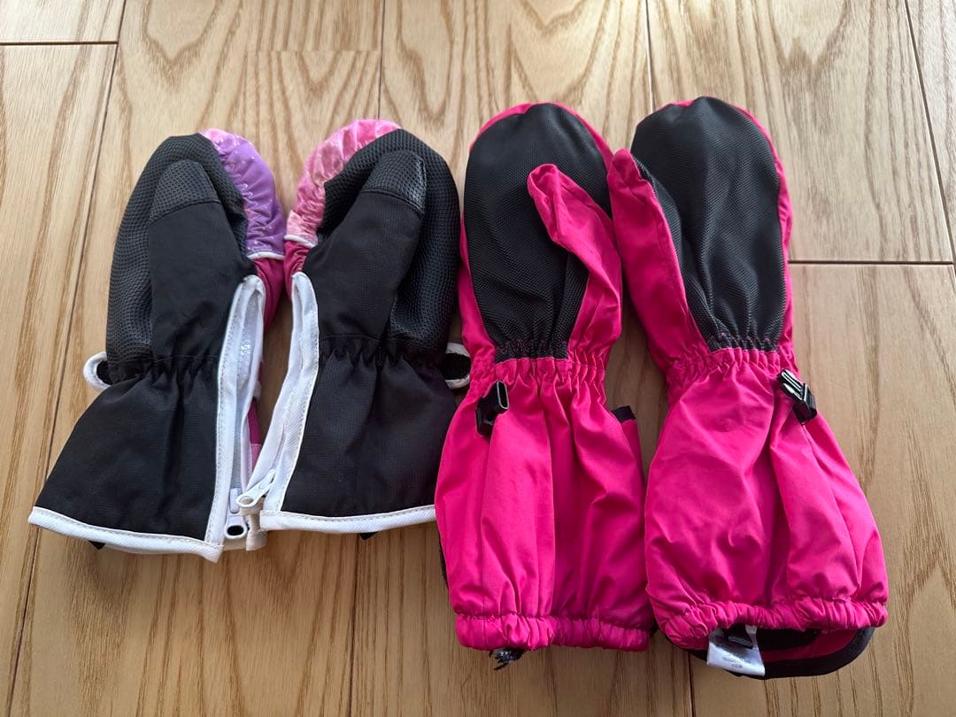 BURTON キッズ　スノーウエア　バラクラバ　手袋セット