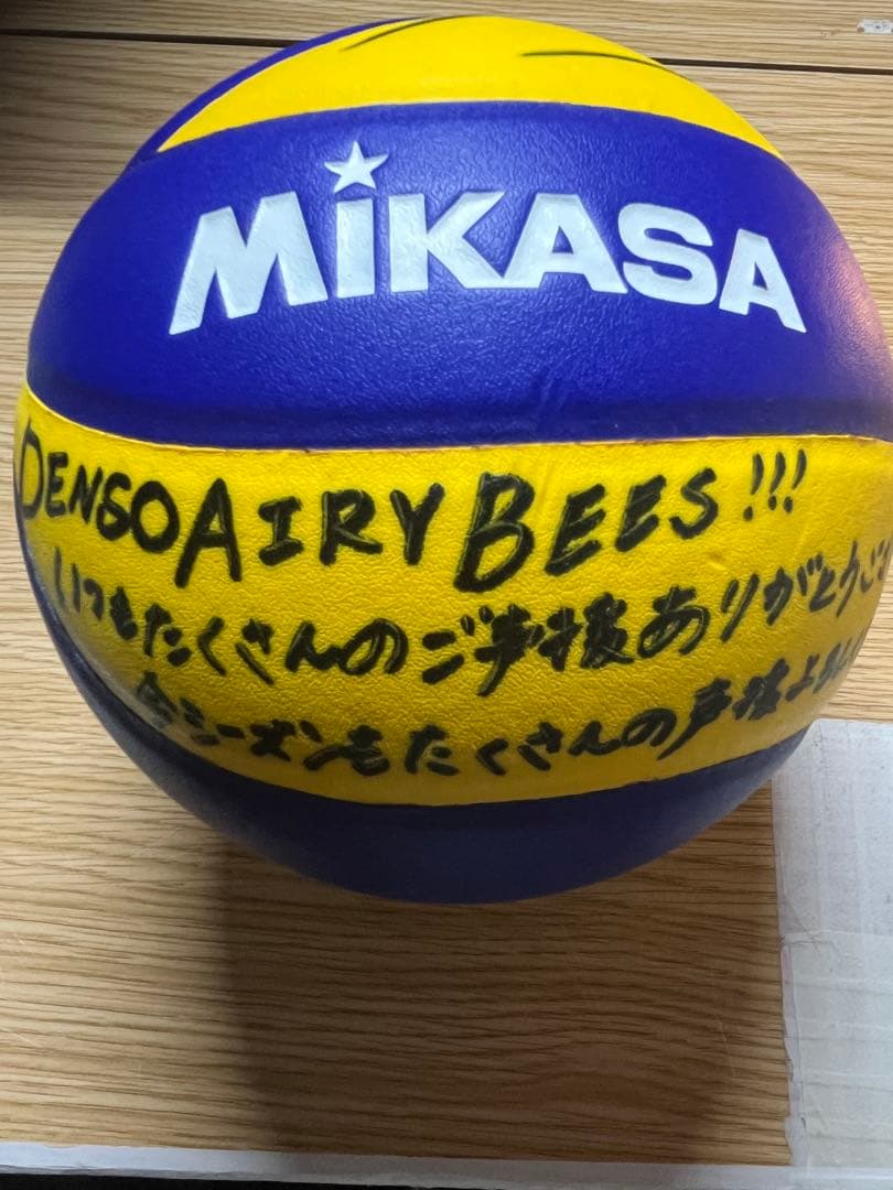 Mikasa MVA30 バレーボール DENSO AIRY BEES サイン入