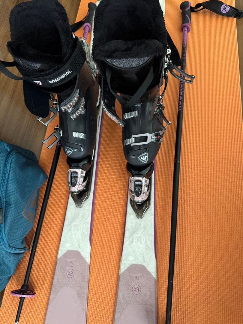 【高級美品】ROSSIGNOL レディース スキー４点セット初心者〜上級者！