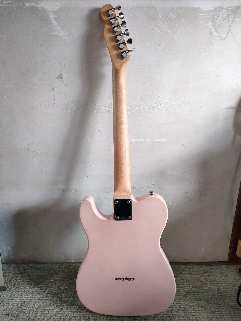 【即発送】ハンドメイド ピンク テレキャスタータイプ エレキギター