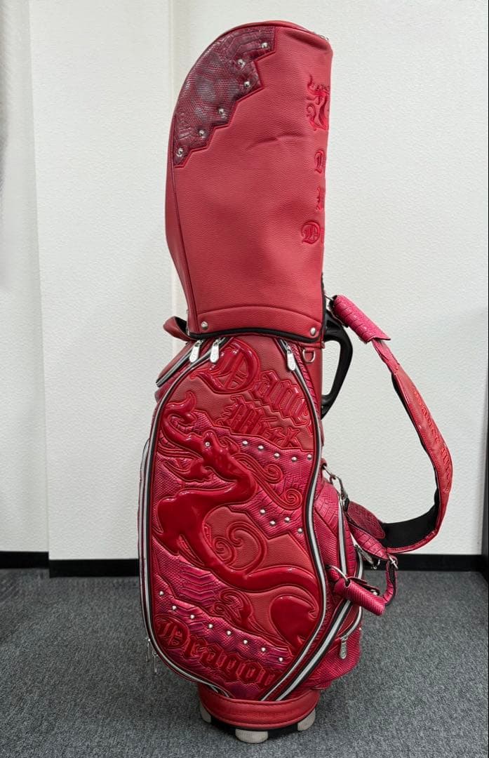 最終値下げ！【激レア】ダンスウィズドラゴン　キャディバッグ・ヘッドカバーセット