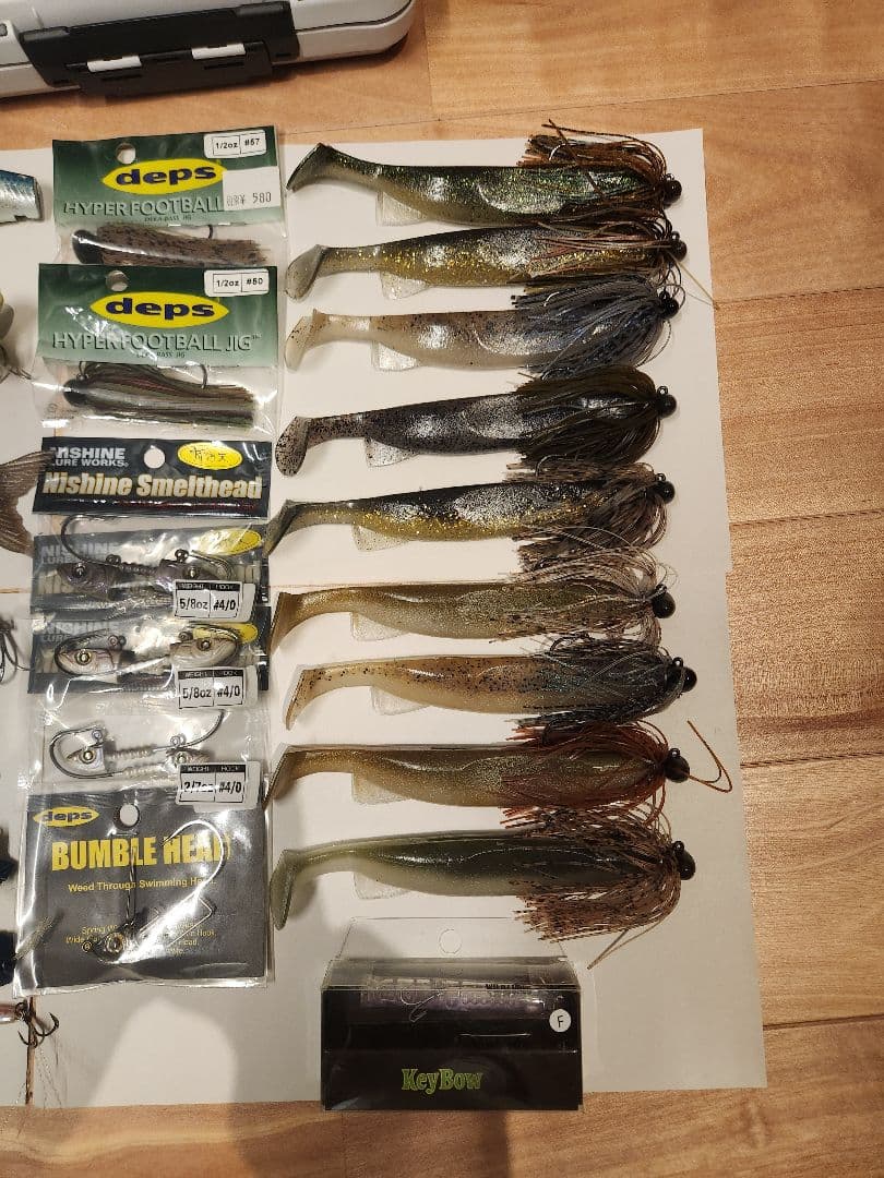 ルアー、ワームまとめ売り