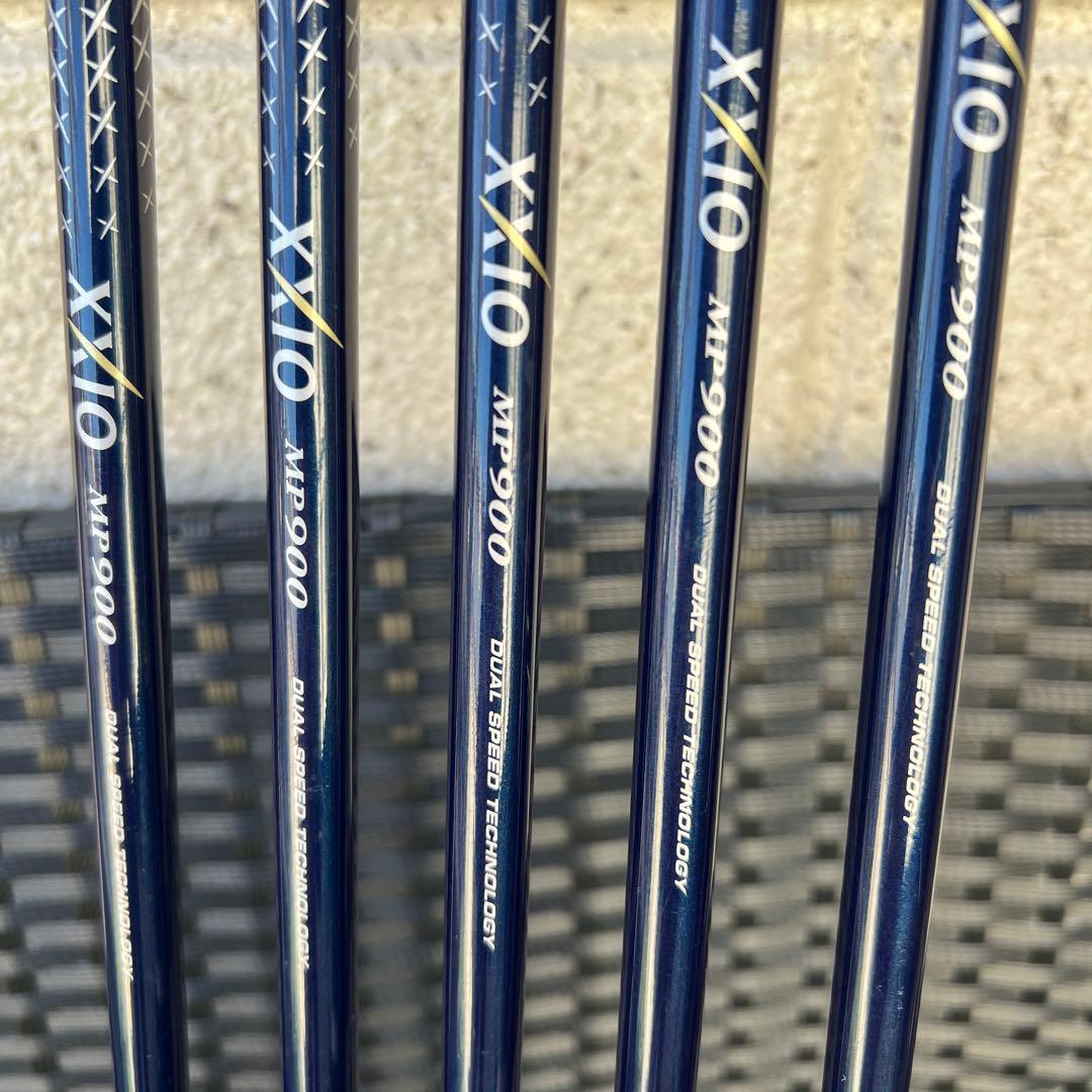 XXIO アイアン5本セット 6.7.8.9.P シャフトSR MP900