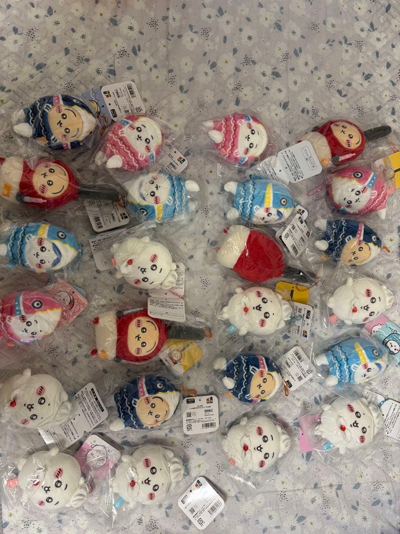 ちいかわこいのぼりなマスコットホイップ誕生日　ハートに火をつける　６点 4セート