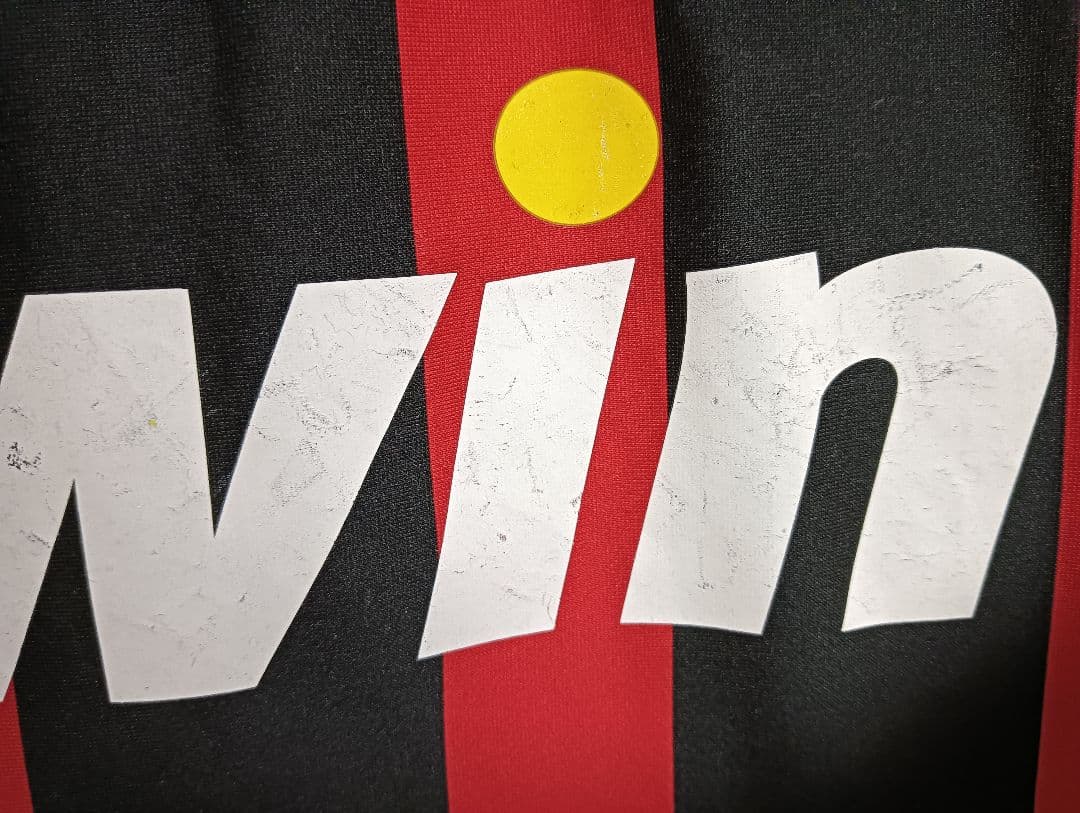 アディダス ACミラン 長袖ユニフォーム 06/07 ホーム M 国内正規品