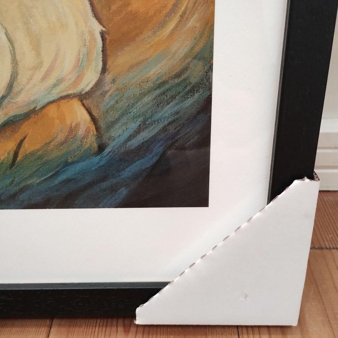 Sサイズ　イーブイ　ジクレー　ゴッホピカチュウ展 30cm×40cm