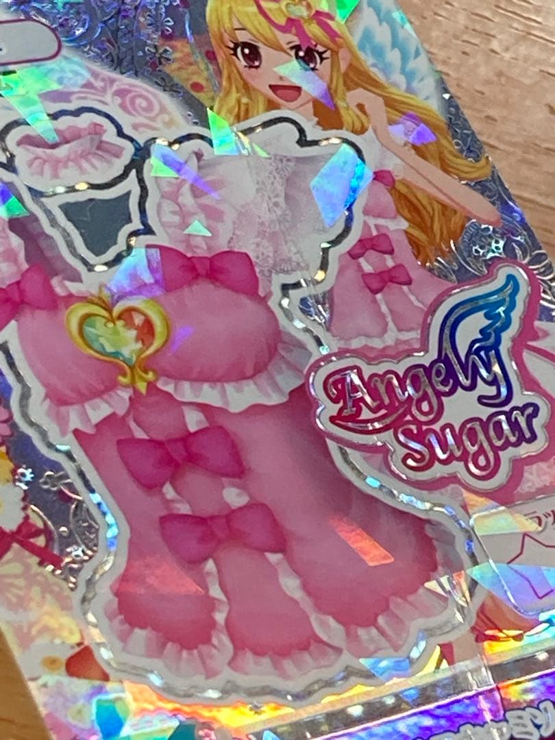 【折れあり】オーロラキスキャミソール・バレエシューズ　アイカツカード　星宮いちご