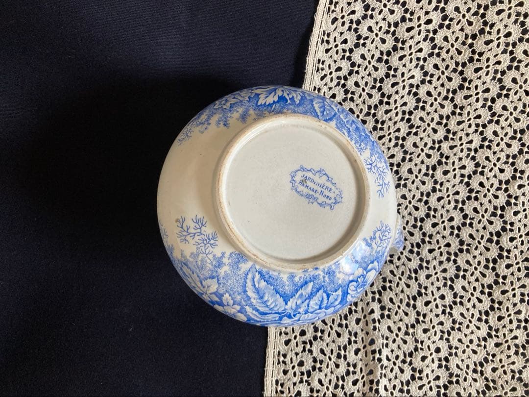 フランスアンティーク サンタマン ジャルディニエール ピッチャー ピッシェ