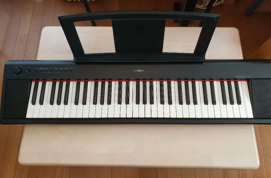 最終価格Yamaha 61鍵 電子ピアノpiaggero NP-11　カバー付き