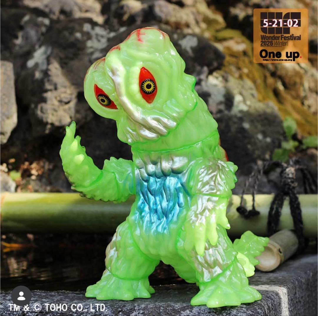 ワンフェス2026冬 One up 当日版権 PICOPICOヘドラ 蓄光 大