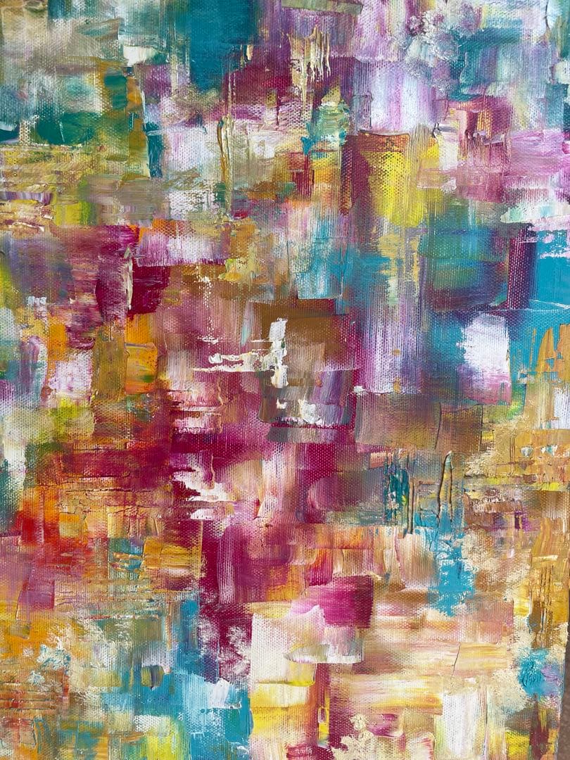 【最終価格】絵画　油絵　原画　抽象画　現代アート　F10