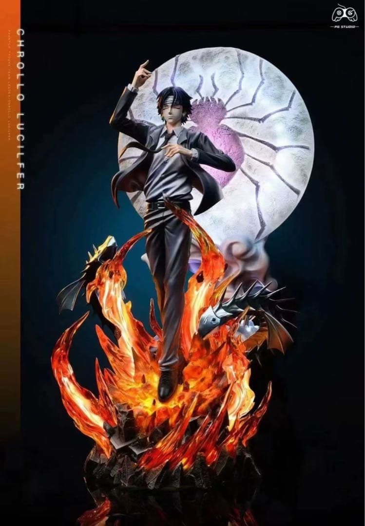 hunter×hunterクロロ＝ルシルフル ガレージキット ガレキスタチュー④