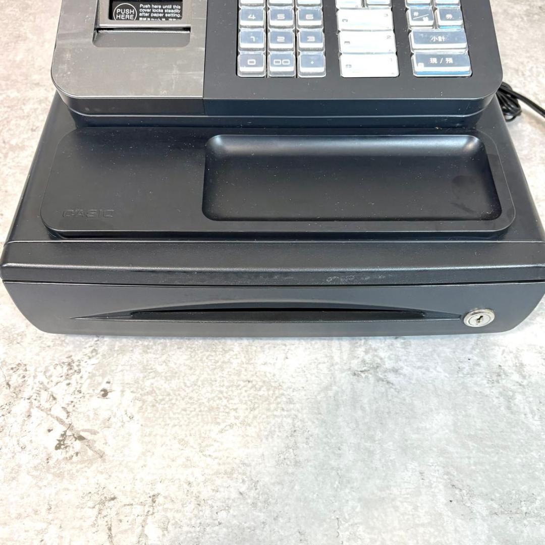 【可動品】カシオ CASIO 電子レジスター ブラック SE-S20